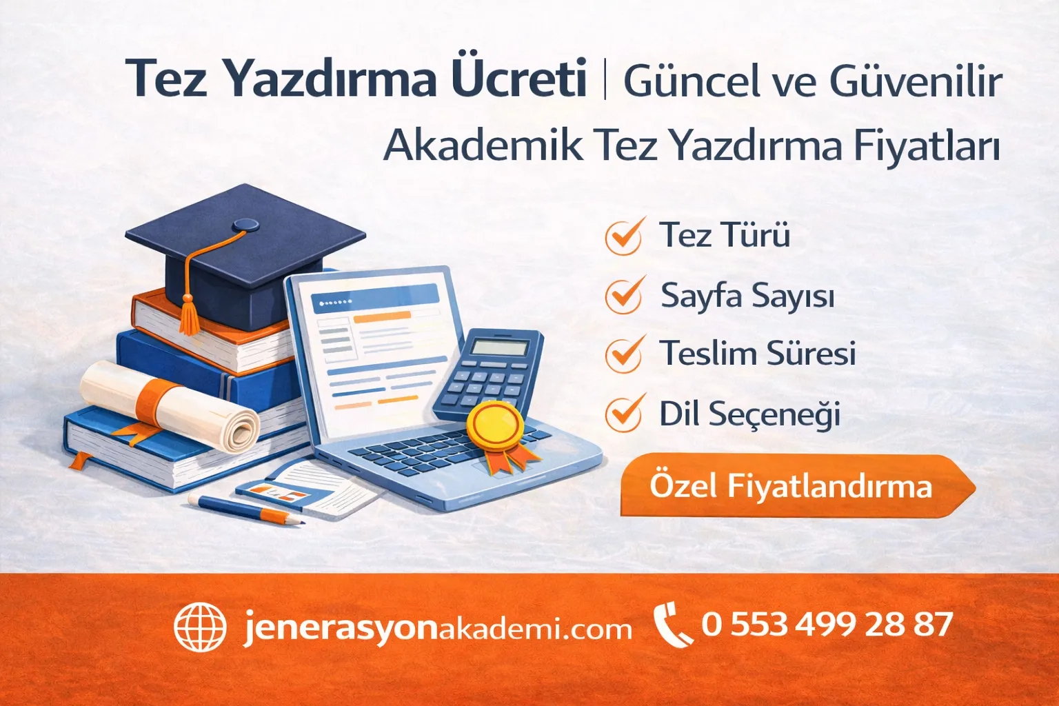 Tez Yazdırma Ücreti